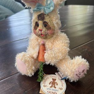 Bunny Baby Barton's Creek Collection Pat Kolesar Gund Limited Edition Resin Face
